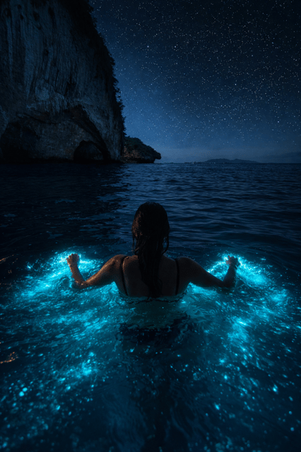 Bioluminiscencia y tour en barco al atardecer a las islas Los Arcos - Foto 2